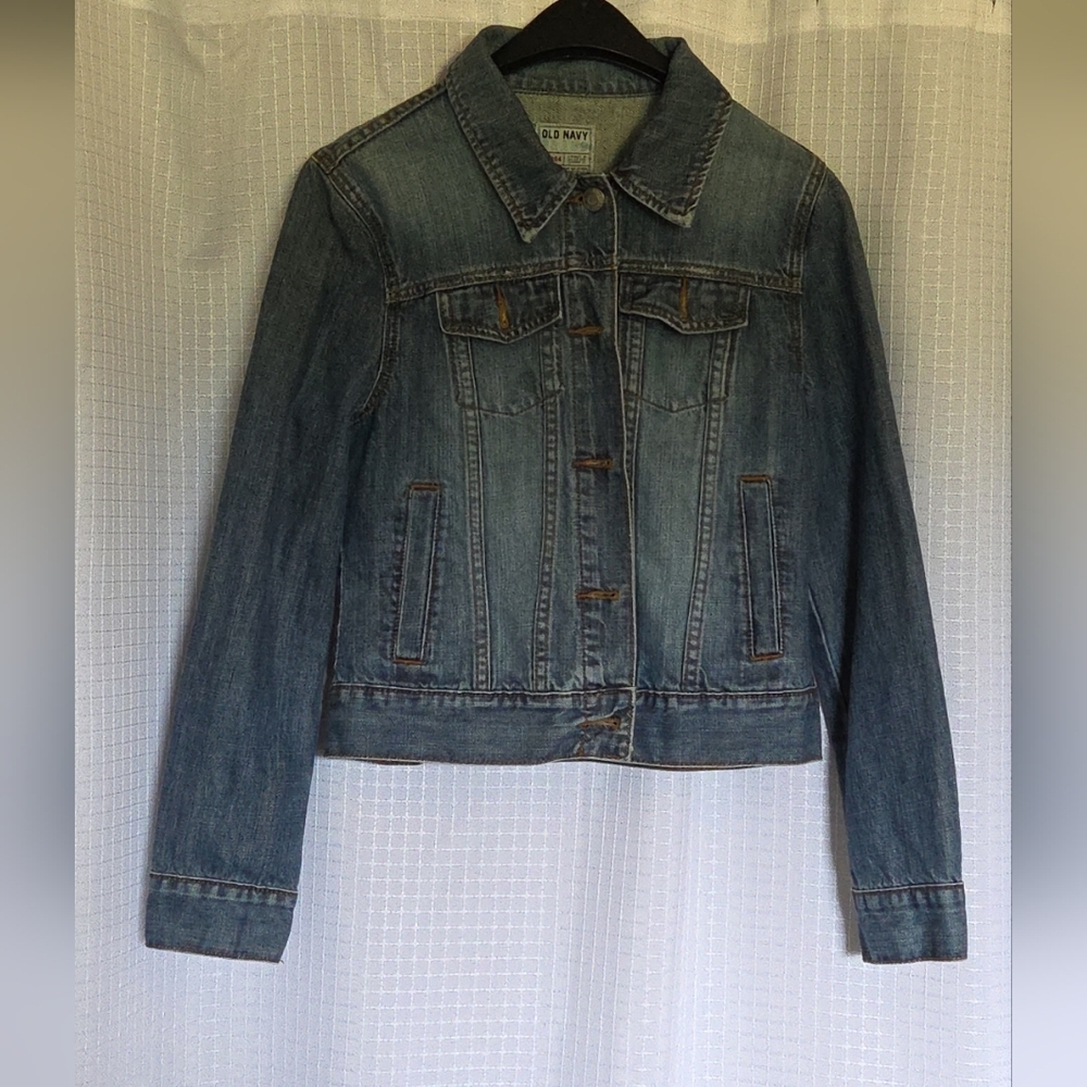 Old Navy Womens Denim Jacket Size M
